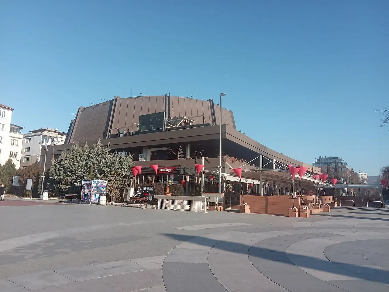 Exterior of the Festival and Congress Centre in Varna